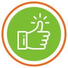 Image of a thumbs up