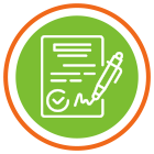 Image of a signed document