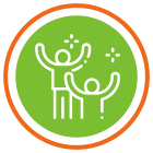 Image of people celebrating